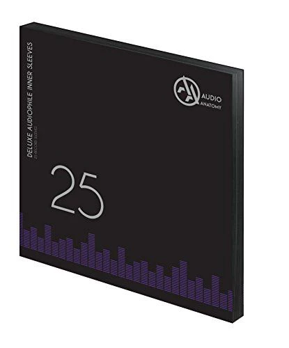 12" Deluxe Audiophile Antistatic Inner Sleeves (Black)