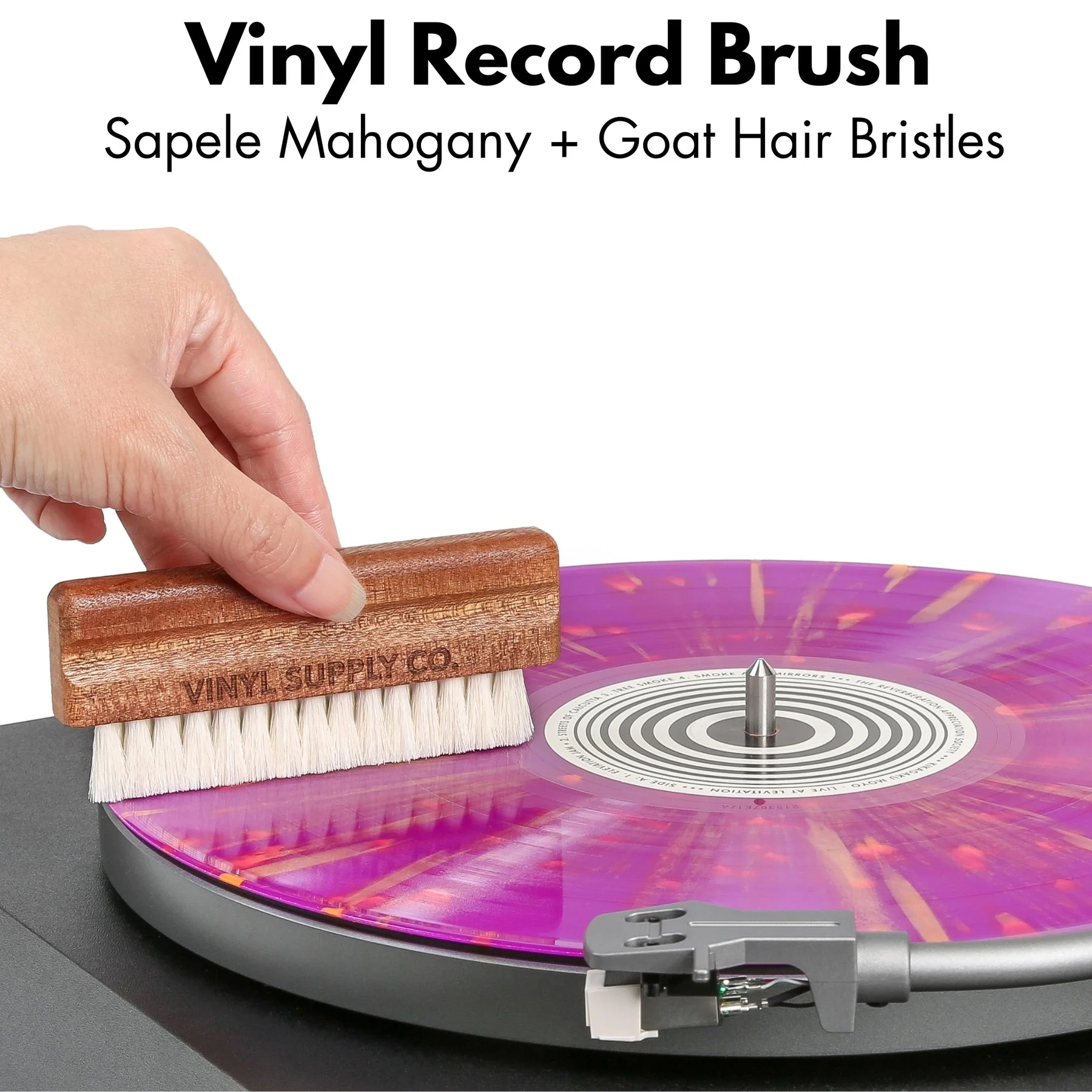 3-Piece Vinyl Record Brush Set - Image 3