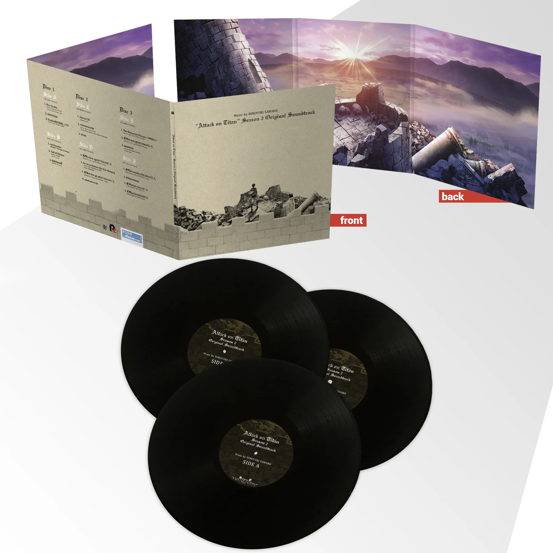 Attack on Titan Season 2 (Original Soundtrack) [Import] - Image 2
