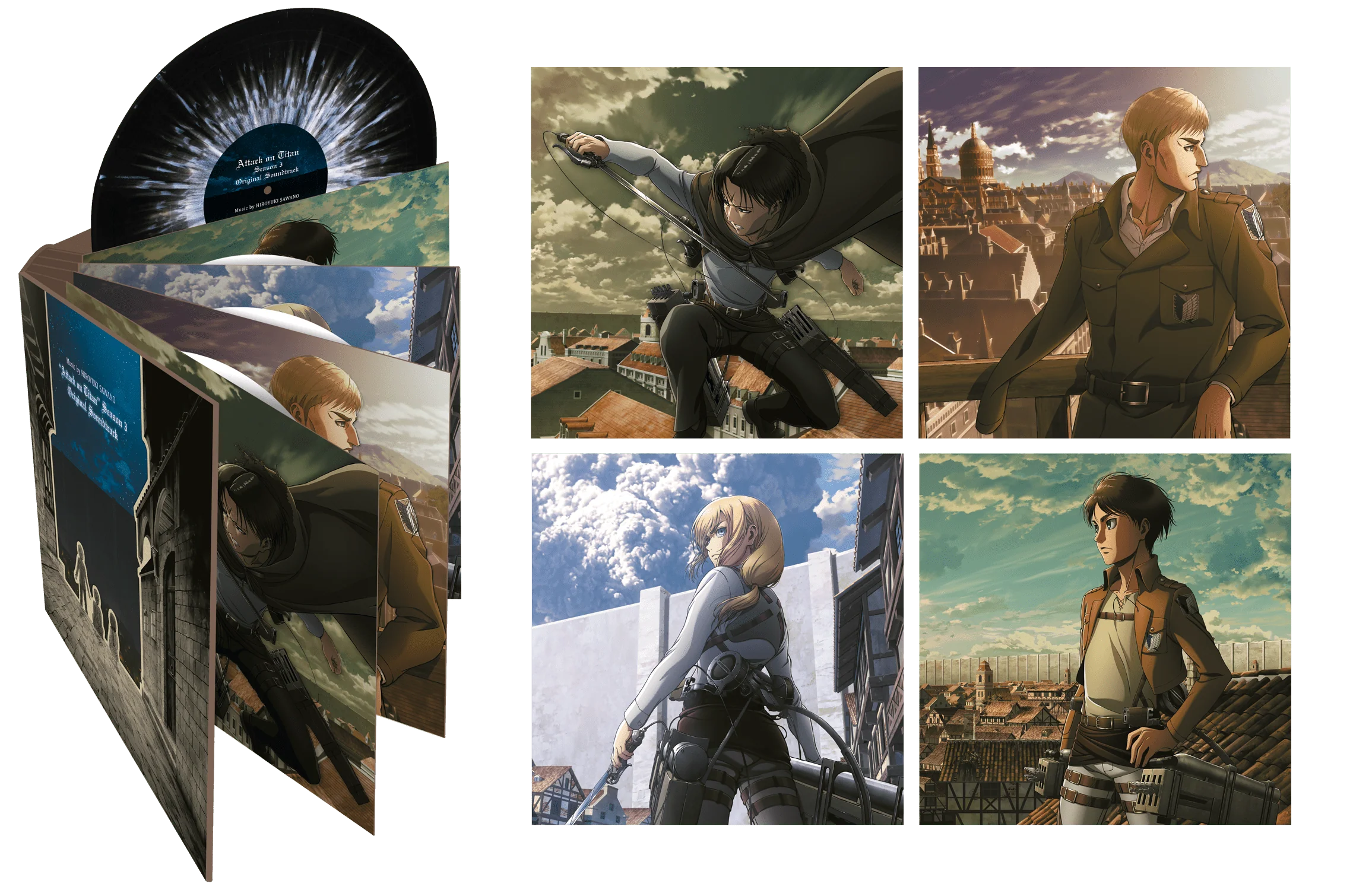 Attack on Titan Season 3 (Original Soundtrack) (Deluxe Edition) [Import] - Image 3