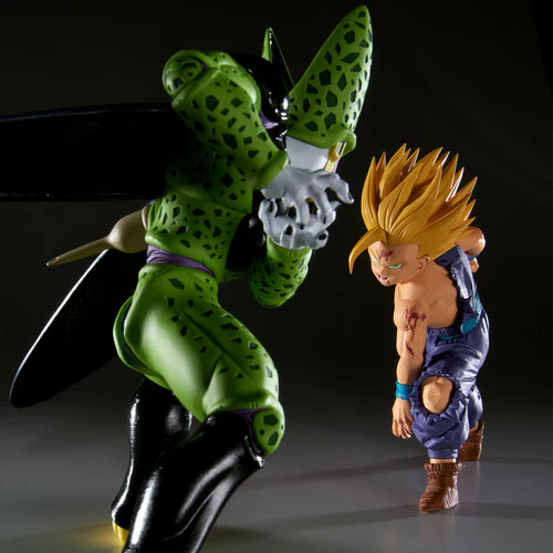 Dragon Ball Z - Match Makers - Cell (Vs Super Saiyan Son Gohan) Figure [Japanese Import] - Image 6