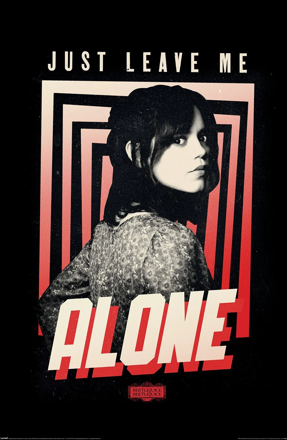 Beetlejuice Beetlejuice - Just Leave Me Alone [Poster]
