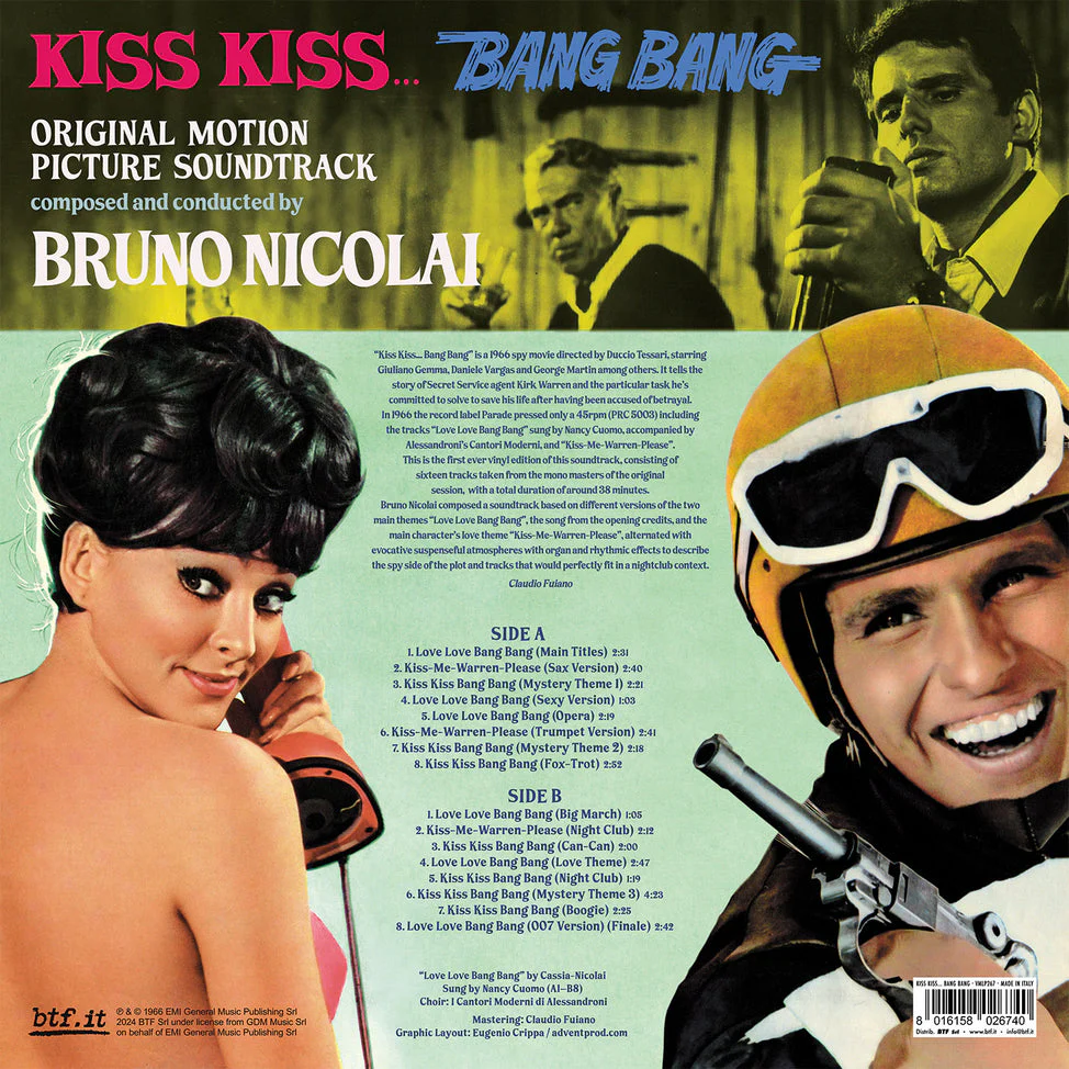 Kiss Kiss… Bang Bang (Original Motion Picture Soundtrack) (2025 RSD Unofficial Release) [Import] - Image 3