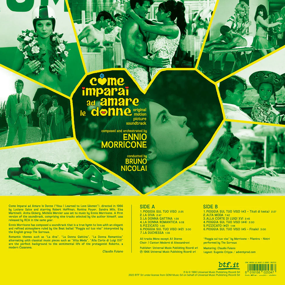 Come imparai ad amare le donne OST (RSD 2024 EU/UK Exclusive) [Import] - Image 3