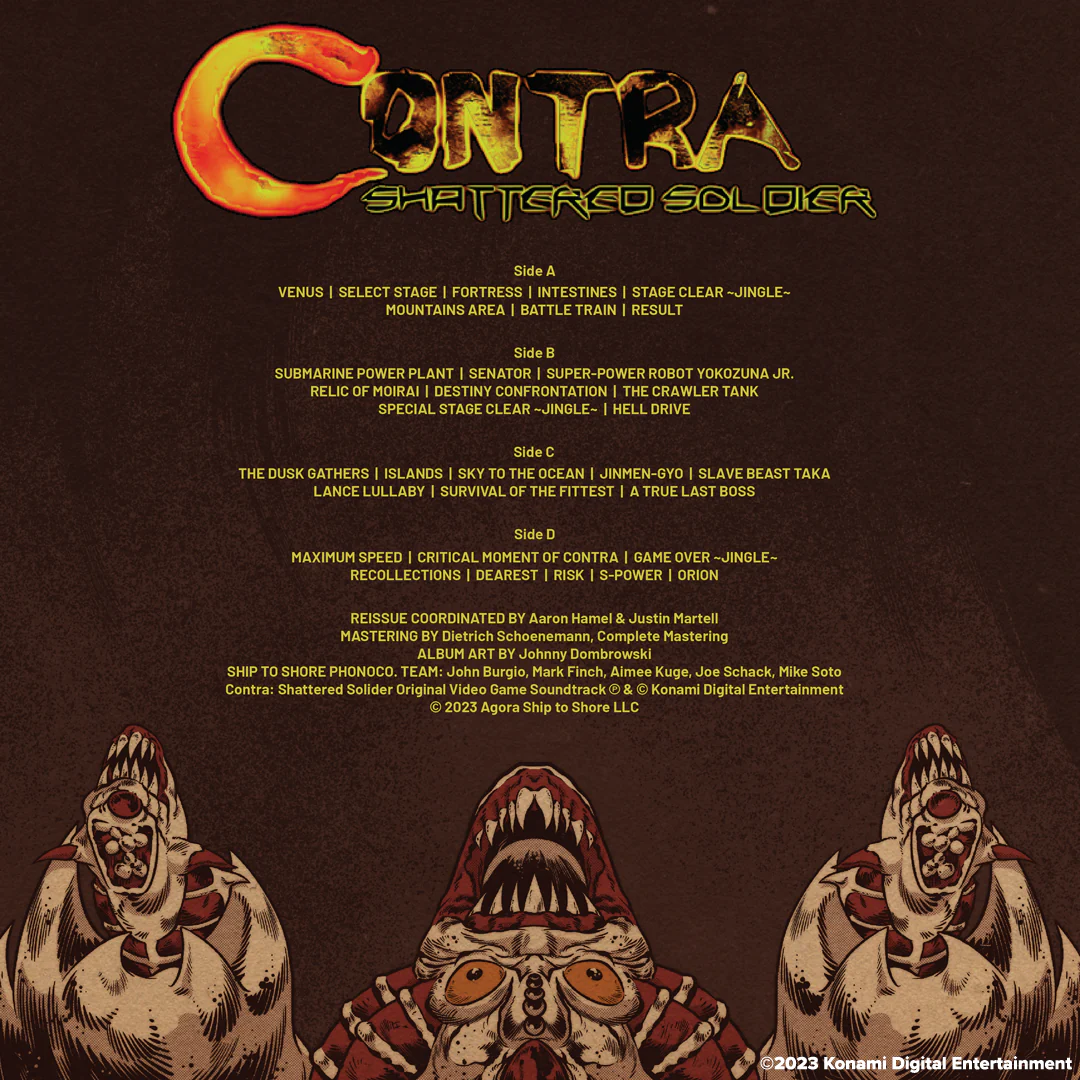 Contra: Shattered Soldier (Original Video Game Soundtrack) - Image 4