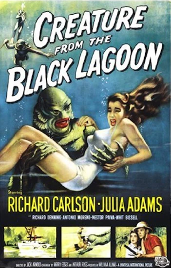 Creature From The Black Lagoon! [Poster]