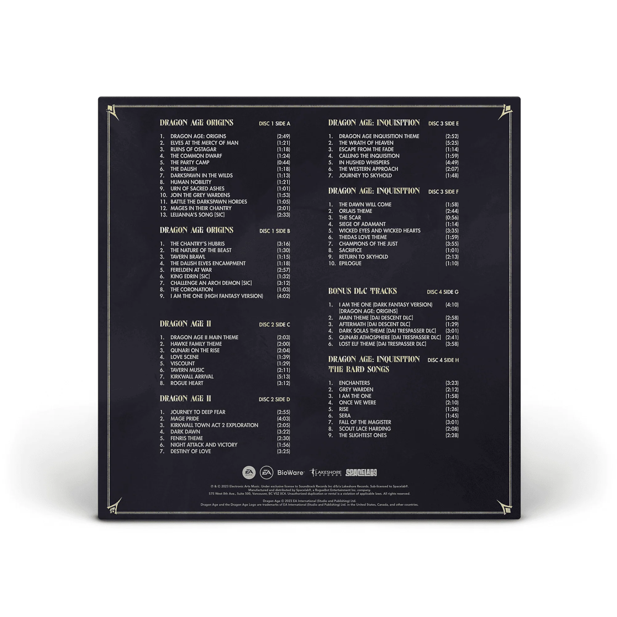 Dragon Age: Selections From the Video Game Soundtrack Vinyl Box Set [Import] - Image 7