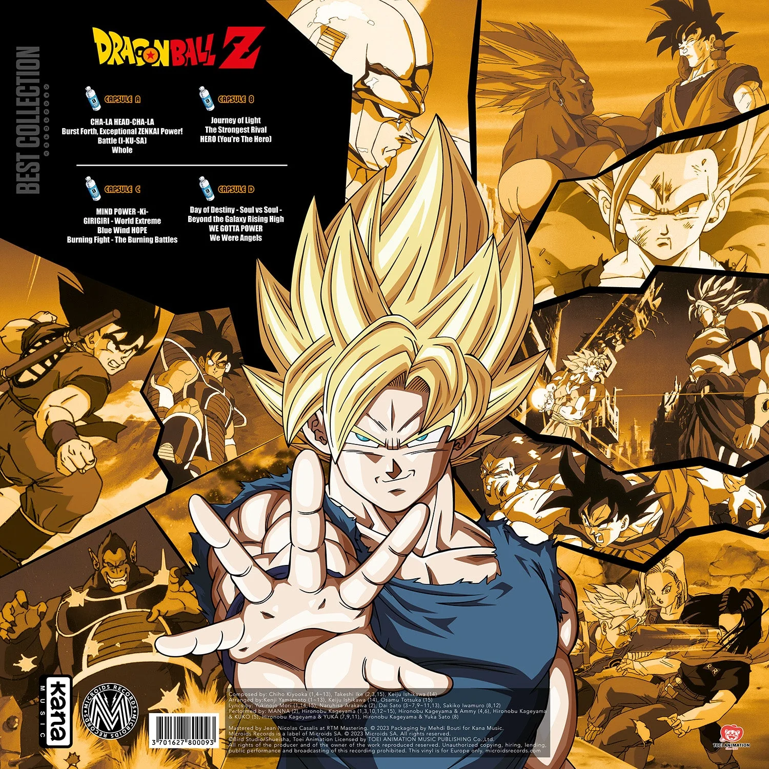 Dragon Ball Z: Original Soundtrack (Best Collection) [Import] - Image 3