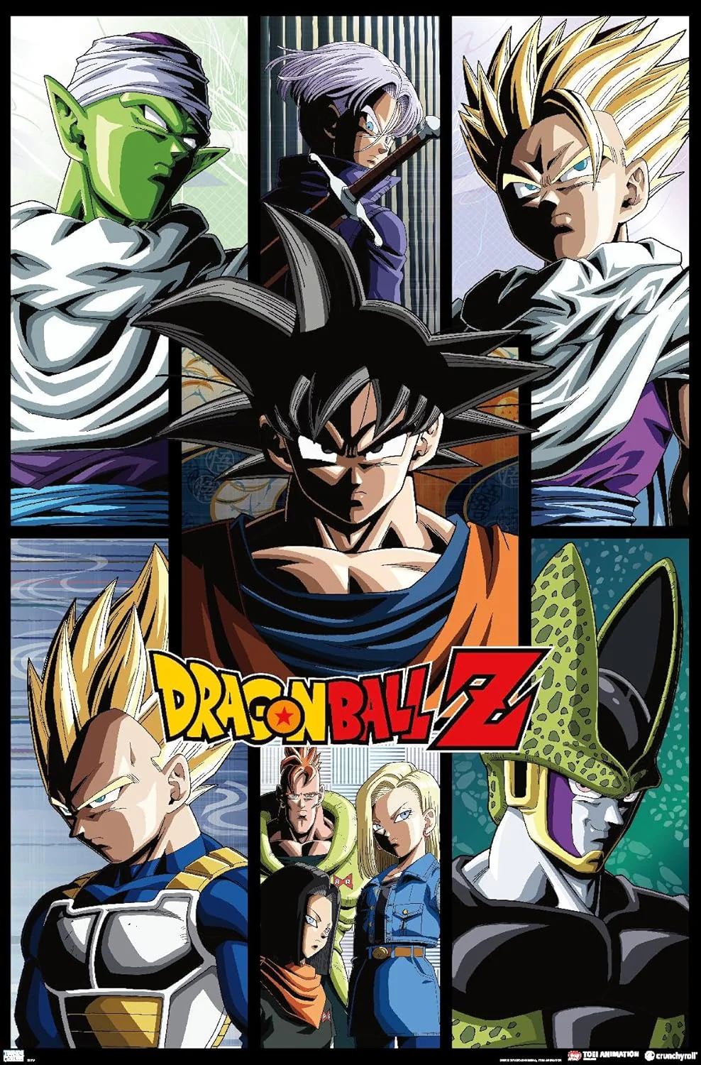 DragonBall Z - Grid Wall [Poster]