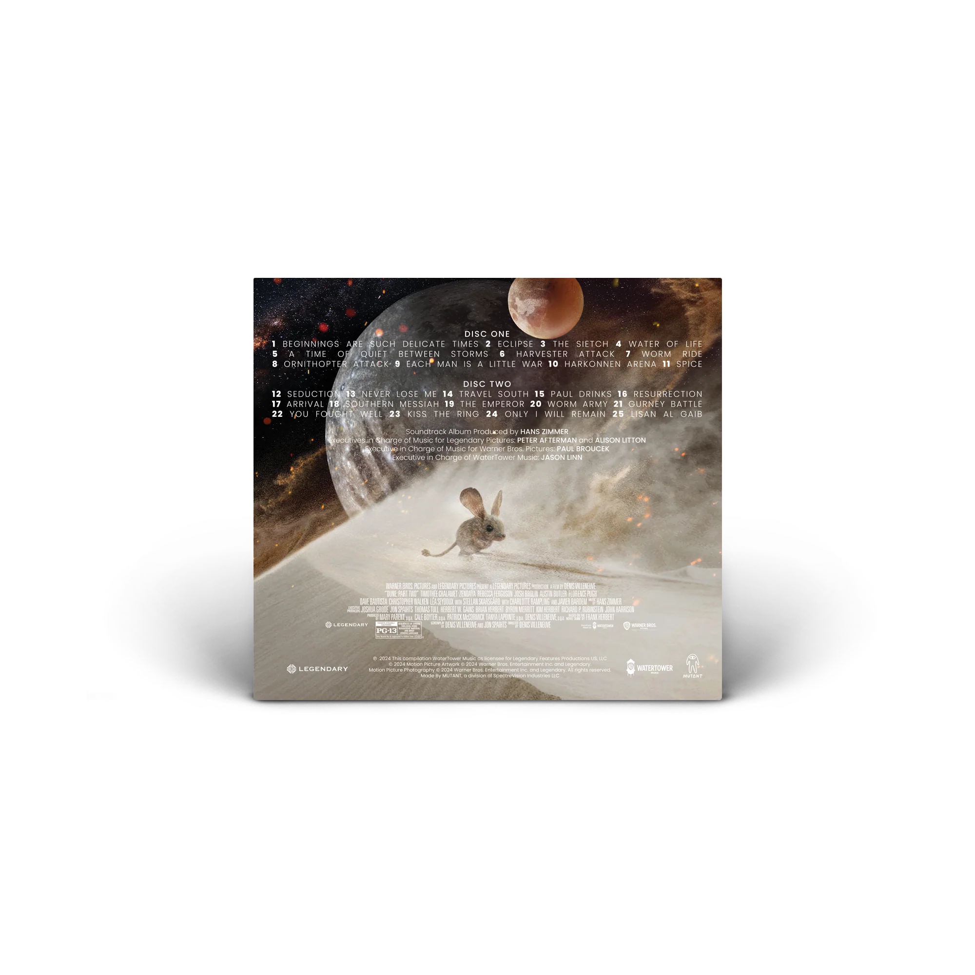 Dune: Part Two (Original Motion Picture Soundtrack) [CD] [Import] - Image 4
