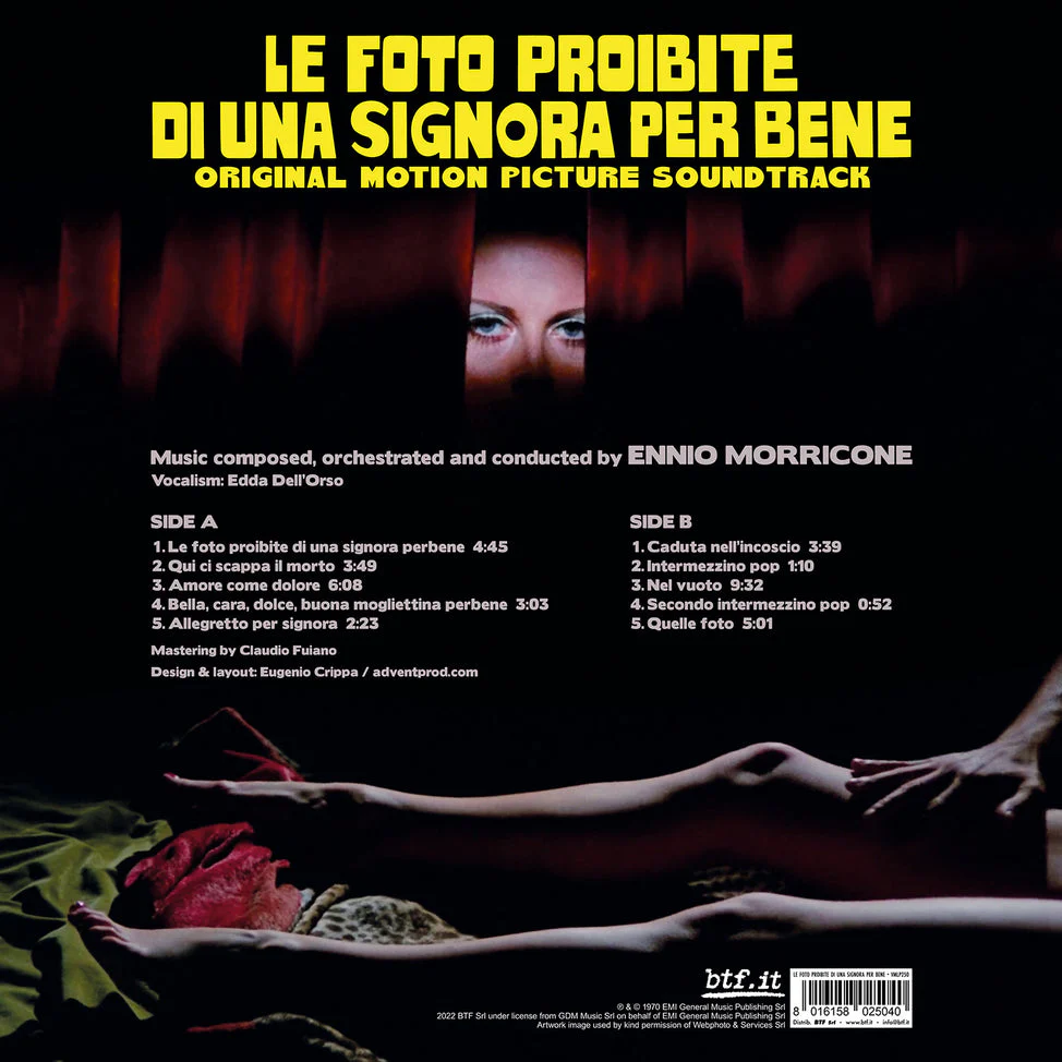 Le Foto Proibite di una Signora Per Bene (Original Soundtrack) [Import] - Image 3