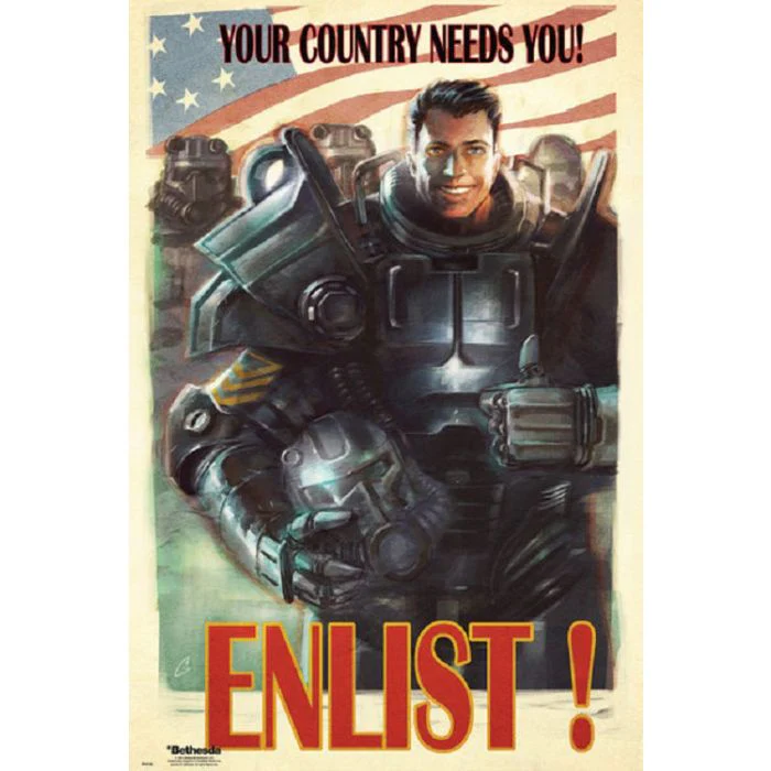 Fallout 4 - Enlist [Poster]