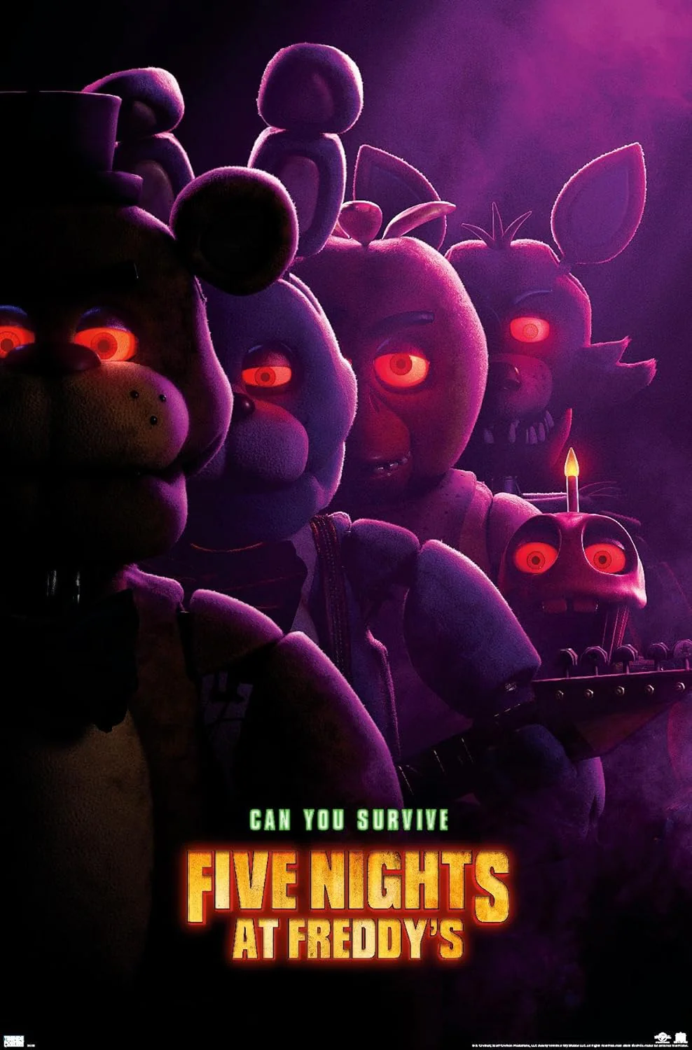 Five Nights At Freddy's - Can You Survive [Poster]
