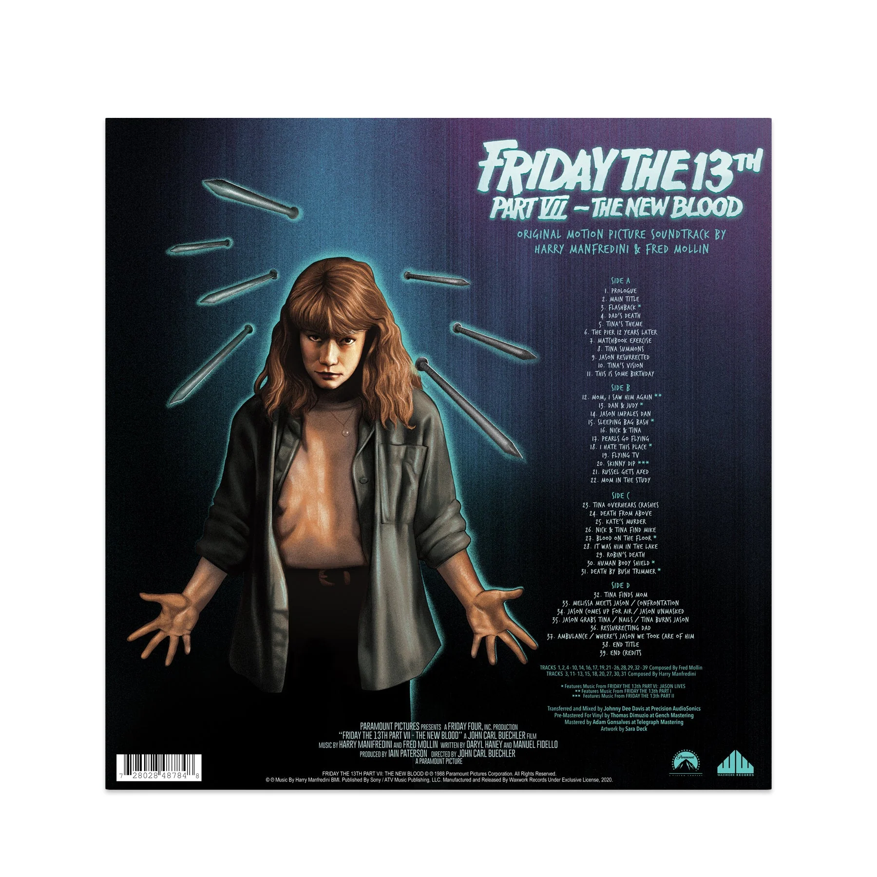 Friday The 13th Part VII: The New Blood (Original Motion Picture Soundtrack) - Image 4