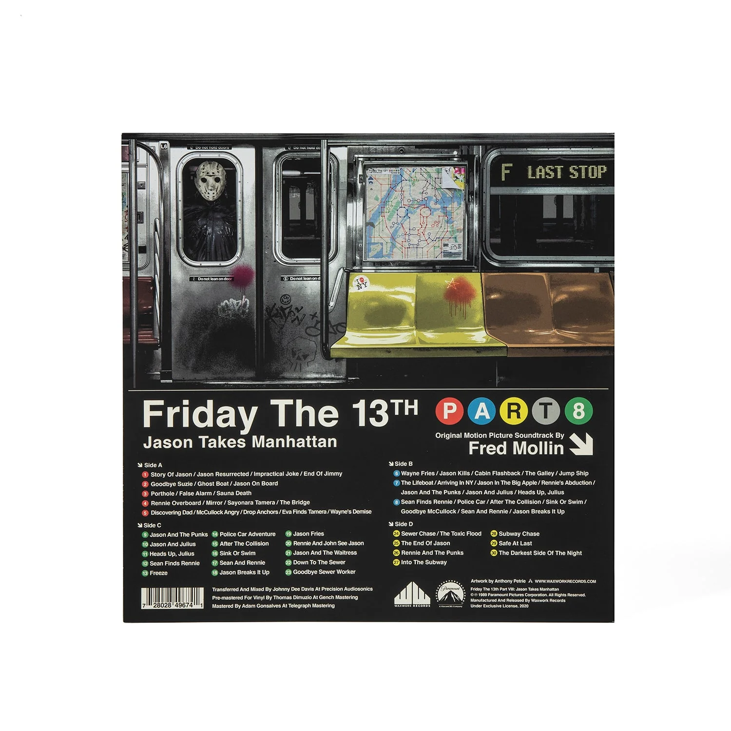 Friday The 13th Part VIII: Jason Takes Manhattan (Original Motion Picture Soundtrack) - Image 5