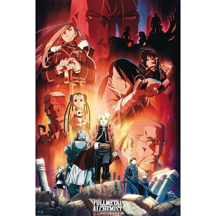 Full Metal Alchemist - Brotherhood Group [Poster]
