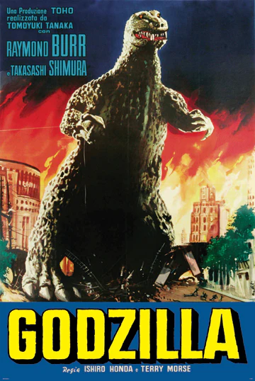 Godzilla - Blue Version B [Poster]