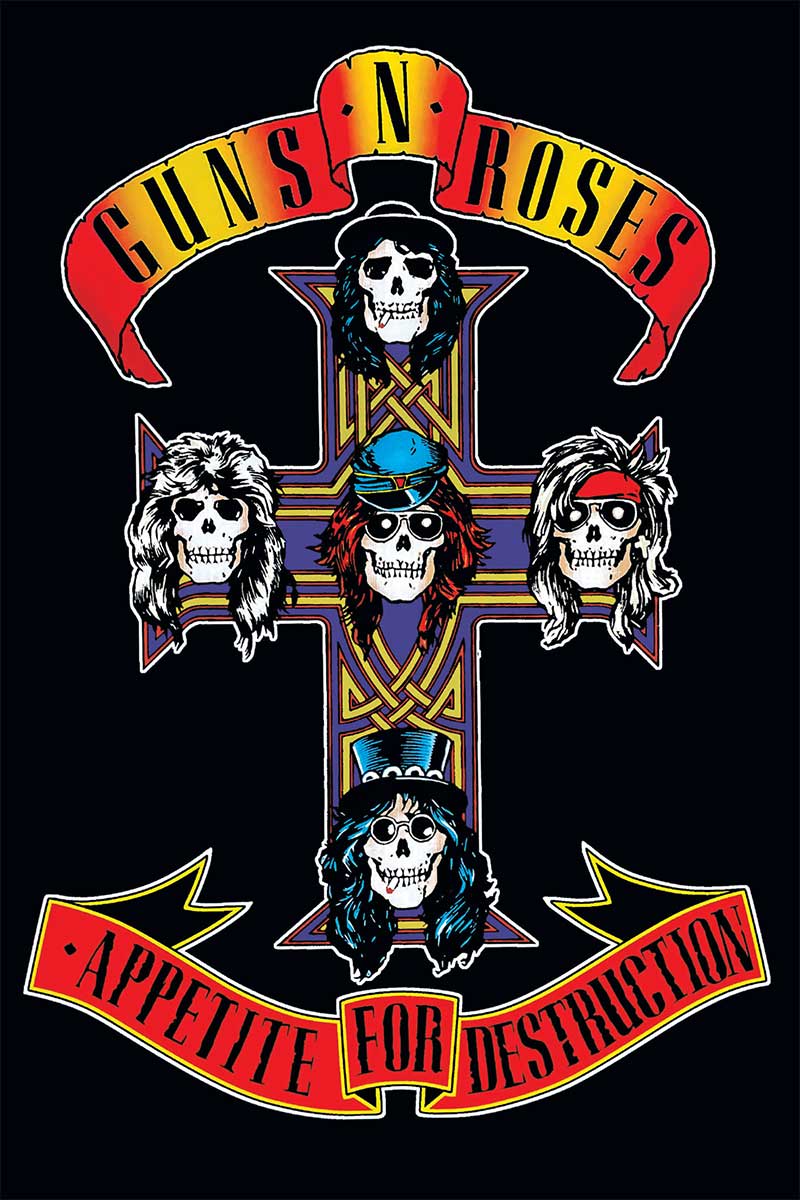 Guns N Roses - Appetite For Destruction [Poster]