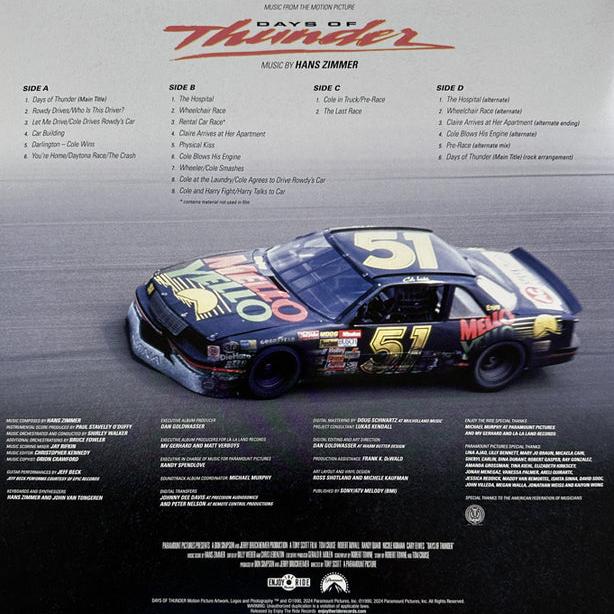 Days Of Thunder (Music From The Motion Picture) - Image 4
