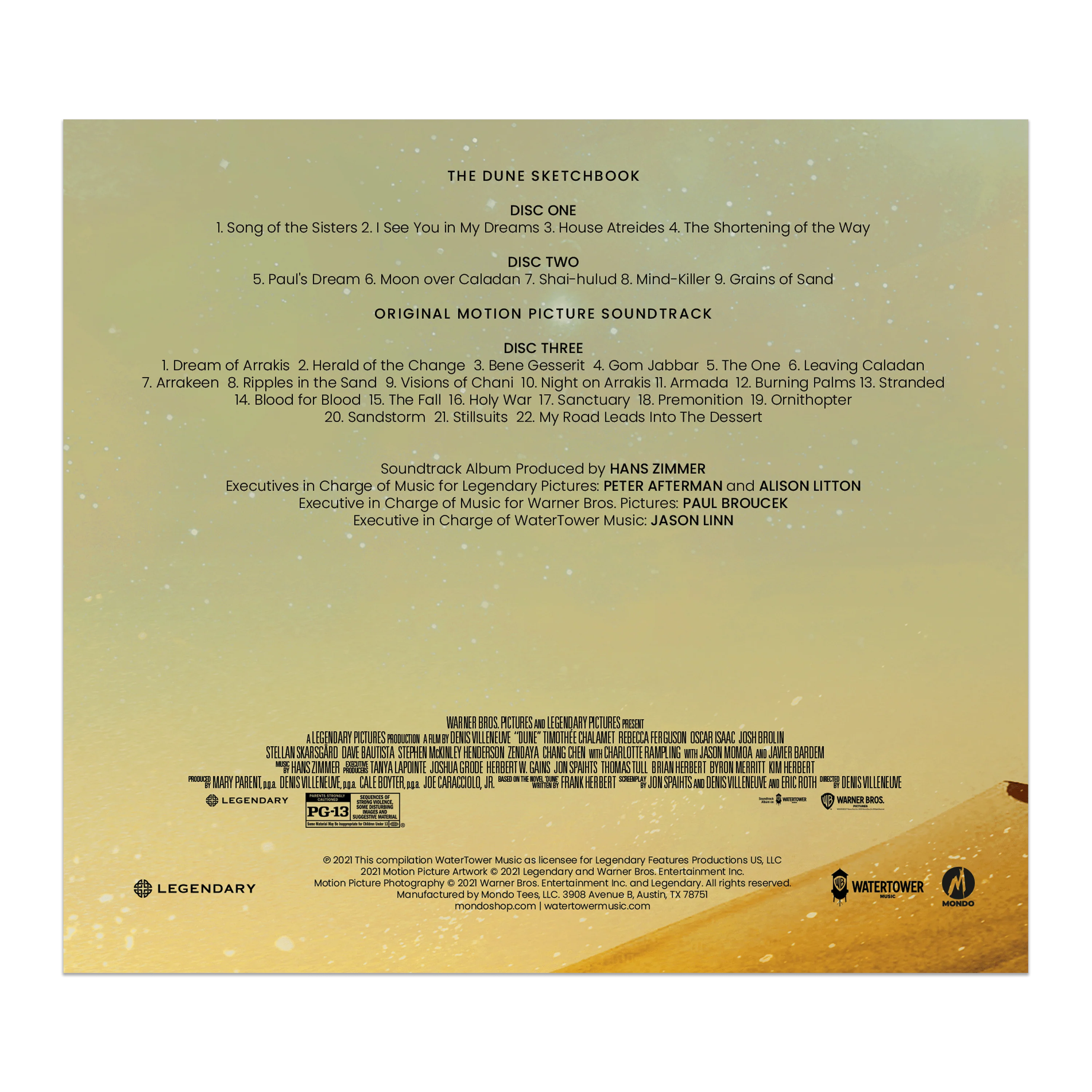 Dune (Original Motion Picture Soundtrack) Deluxe Edition [CD] - Image 5