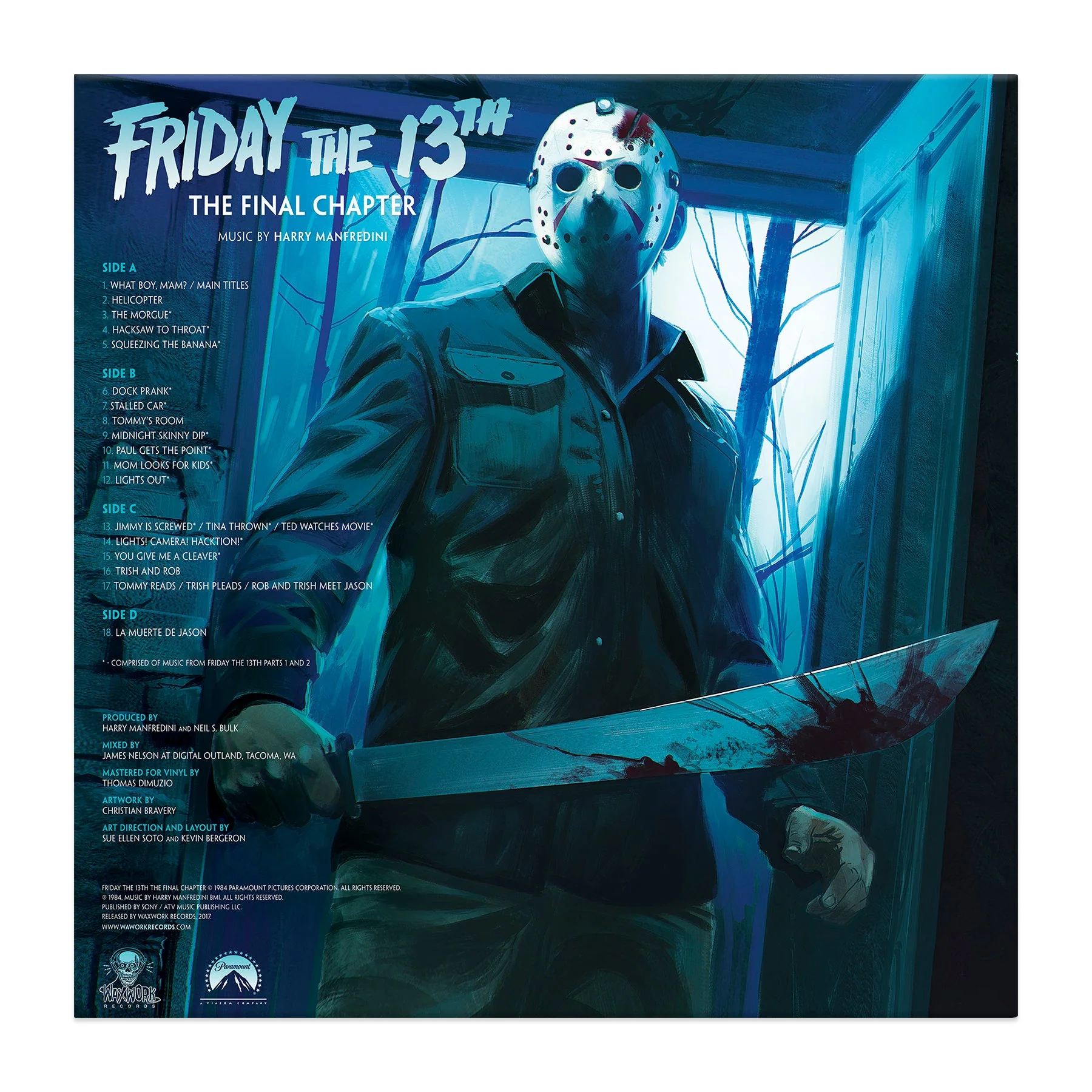 Friday the 13th Part IV: The Final Chapter (Original Motion Picture Soundtrack) - Image 4