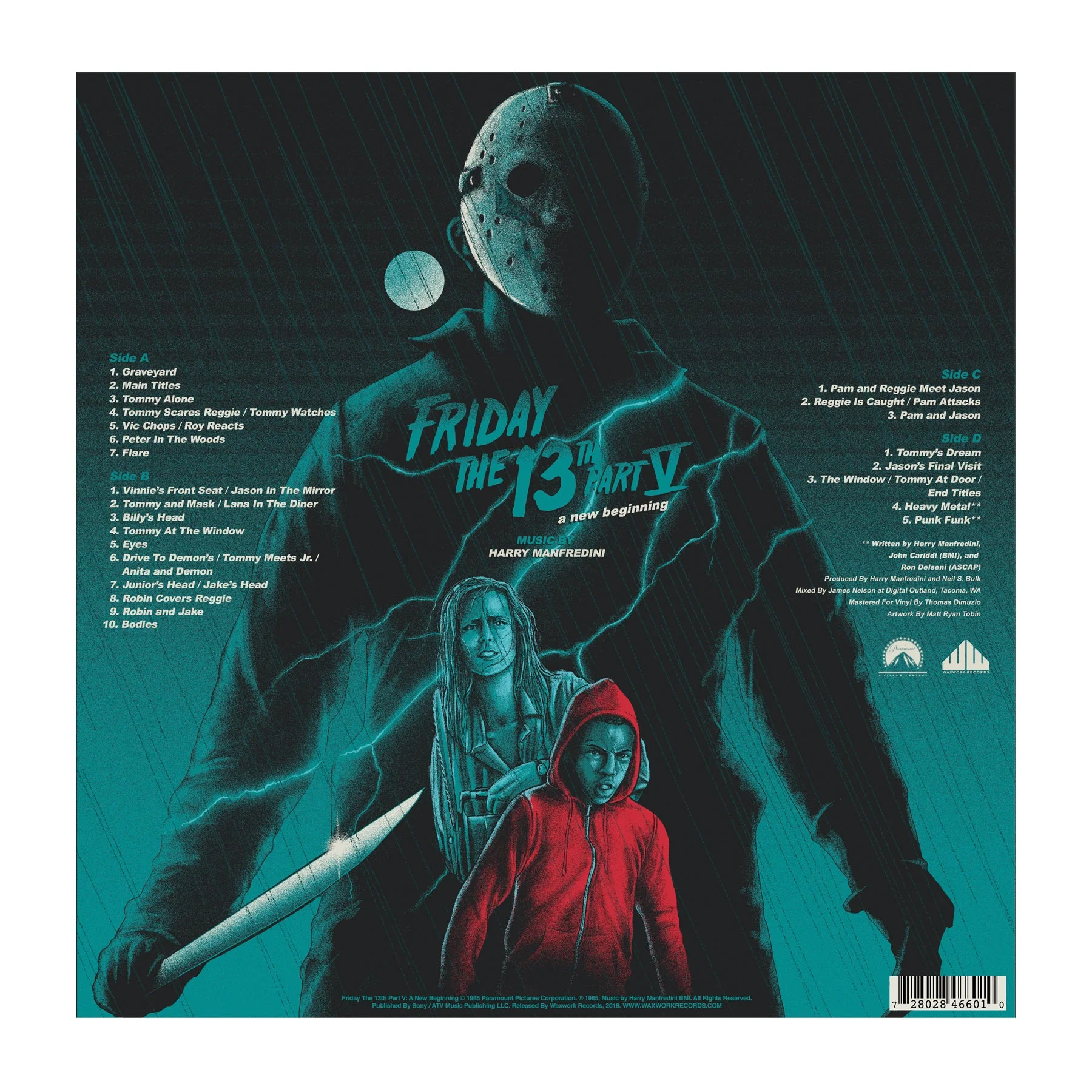Friday the 13th Part V: A New Beginning (Original Motion Picture Soundtrack) - Image 4