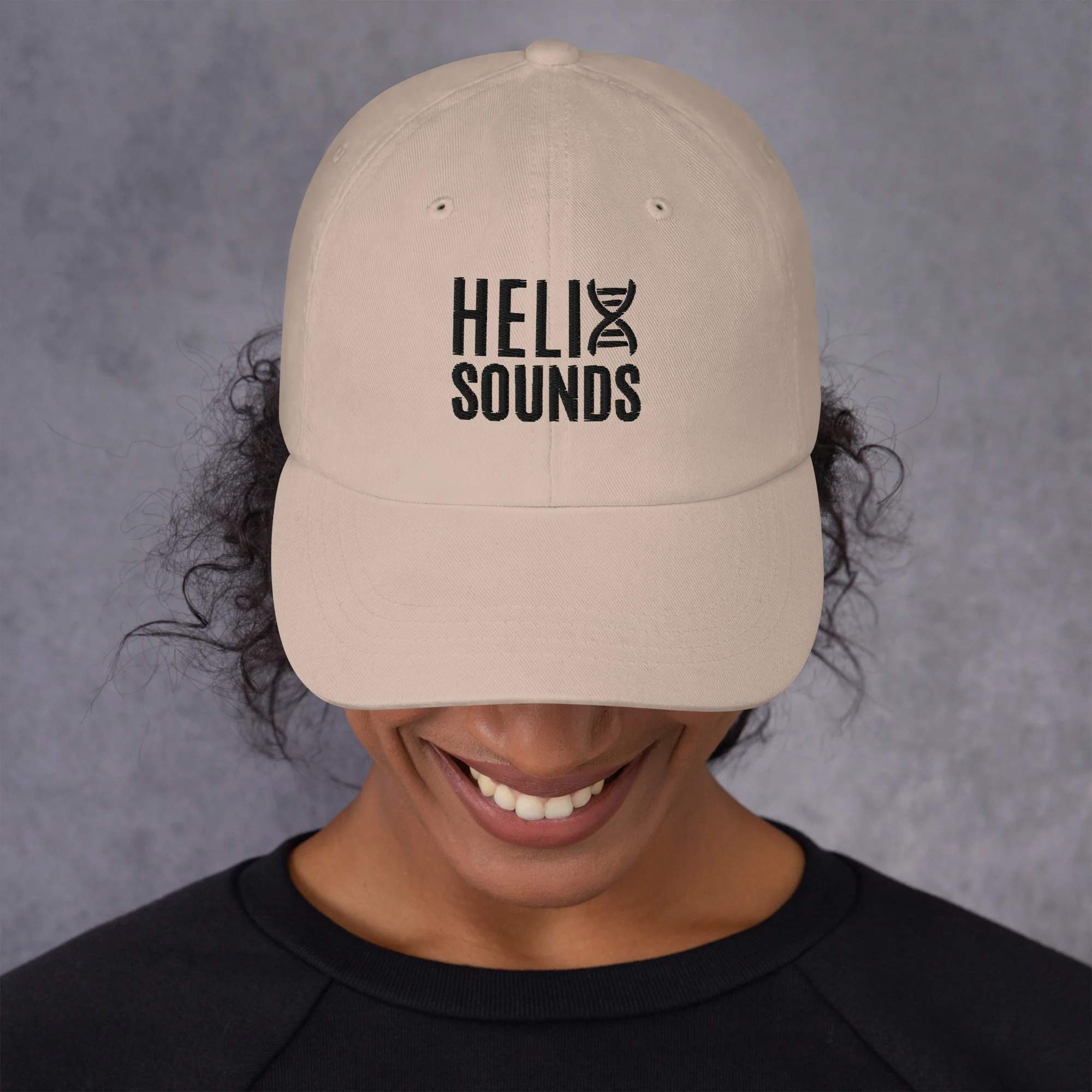 Helix Sounds Embroidered Logo Dad Hat (Light Colors) - Image 7