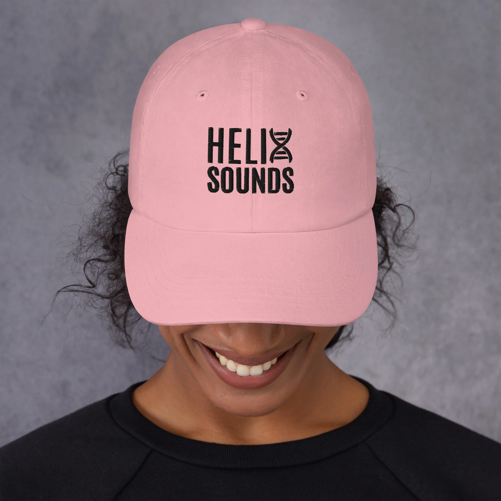 Helix Sounds Embroidered Logo Dad Hat (Light Colors) - Image 8