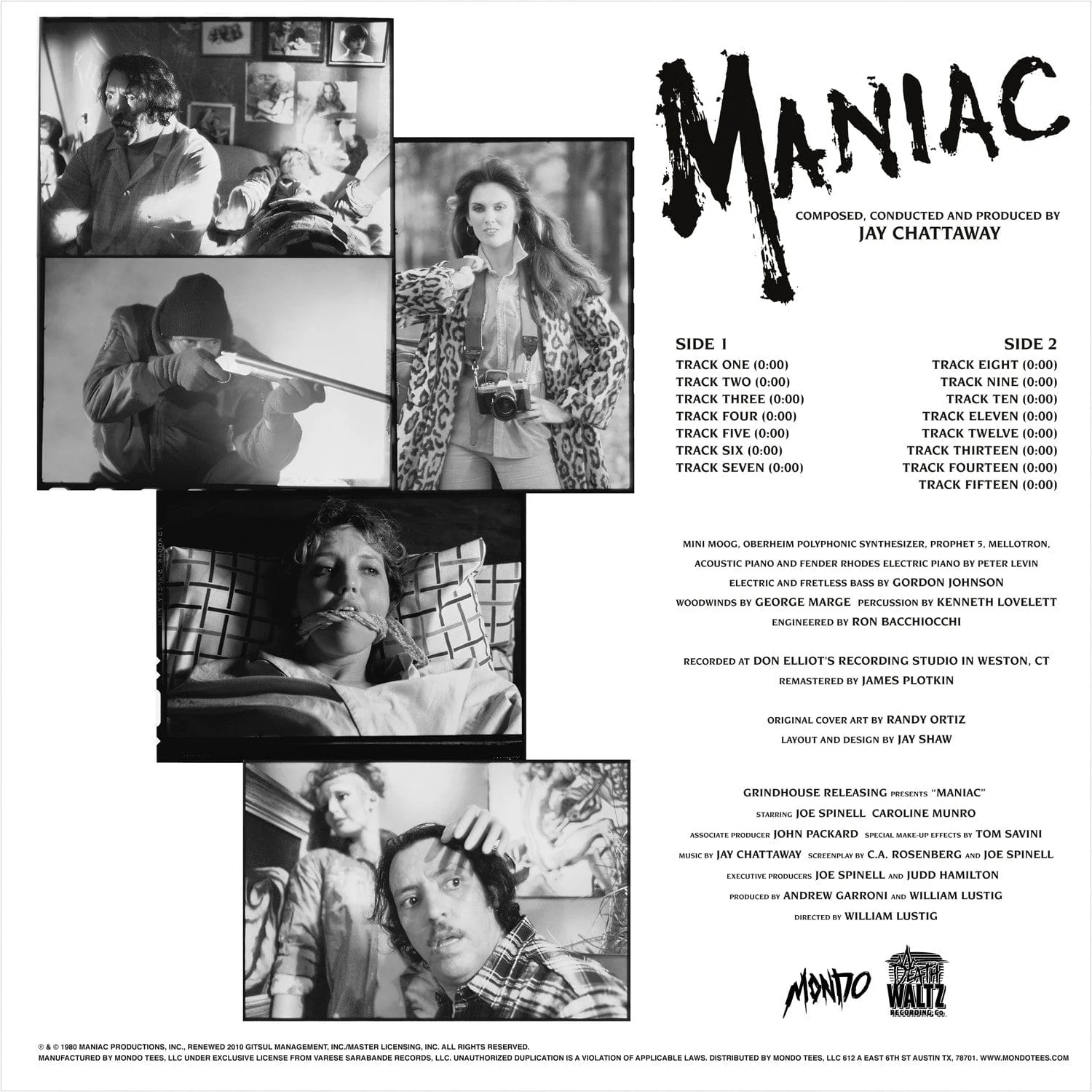 Maniac (1980) (Original Motion Picture Soundtrack) - Image 3