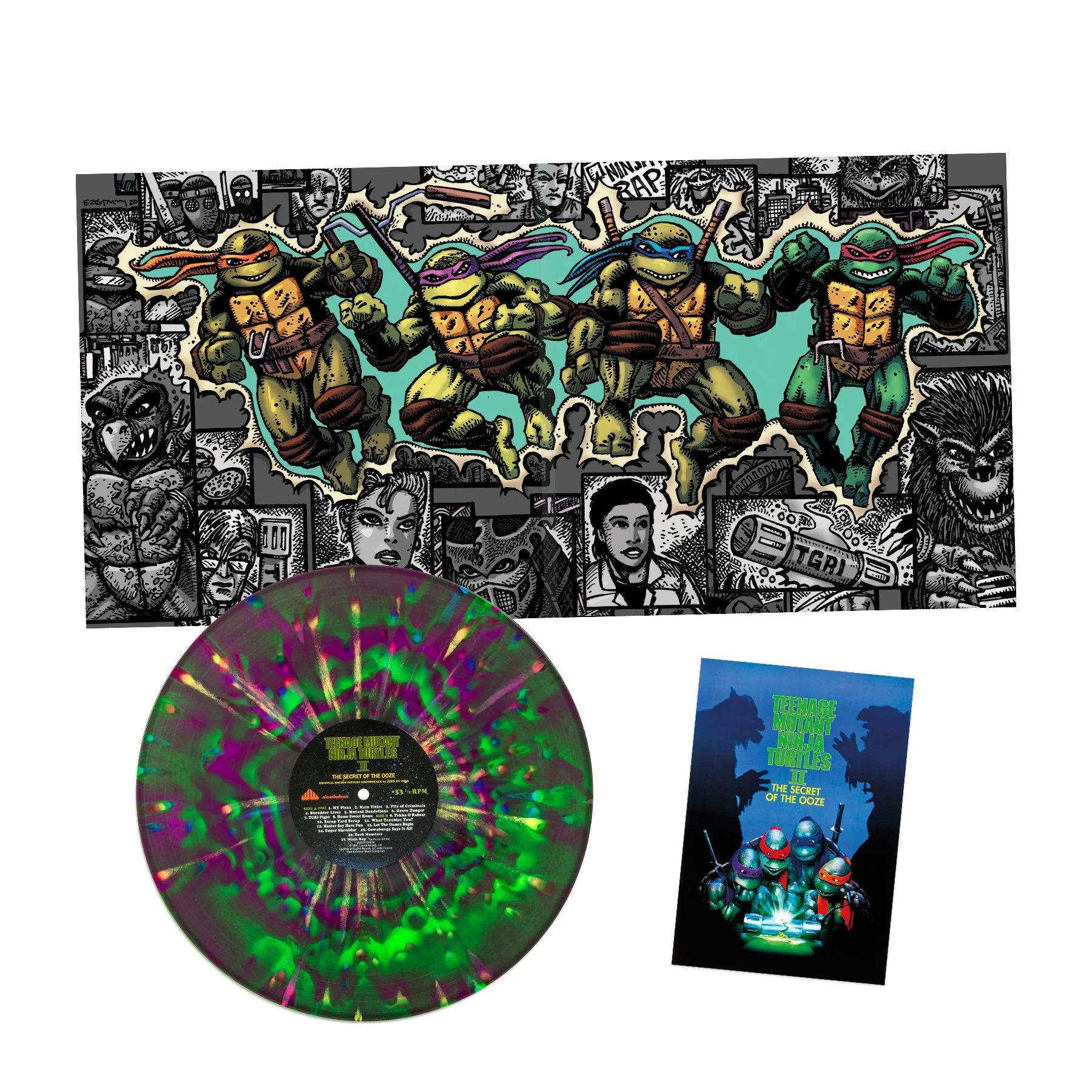Teenage Mutant Ninja Turtles Part II: The Secret of the Ooze (Original Motion Picture Soundtrack) - Image 3