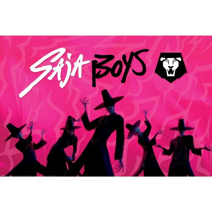K-Pop Demon Hunter - Saja Boys (Pink) [Poster]