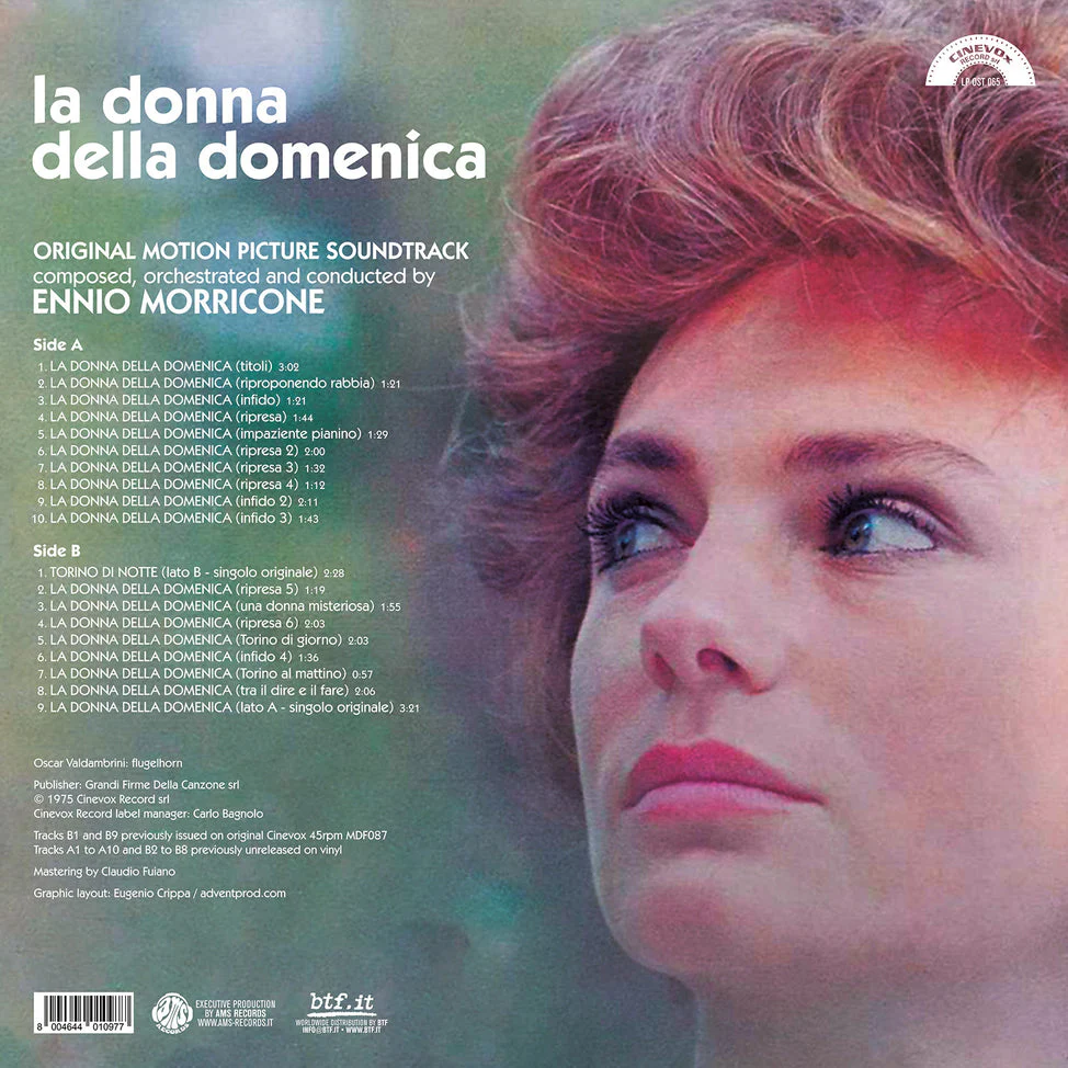 La Donna della Domenica (Original Soundtrack) [Import] - Image 3