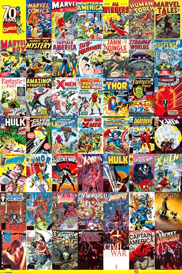 Marvel Comics 70 Years [Poster]