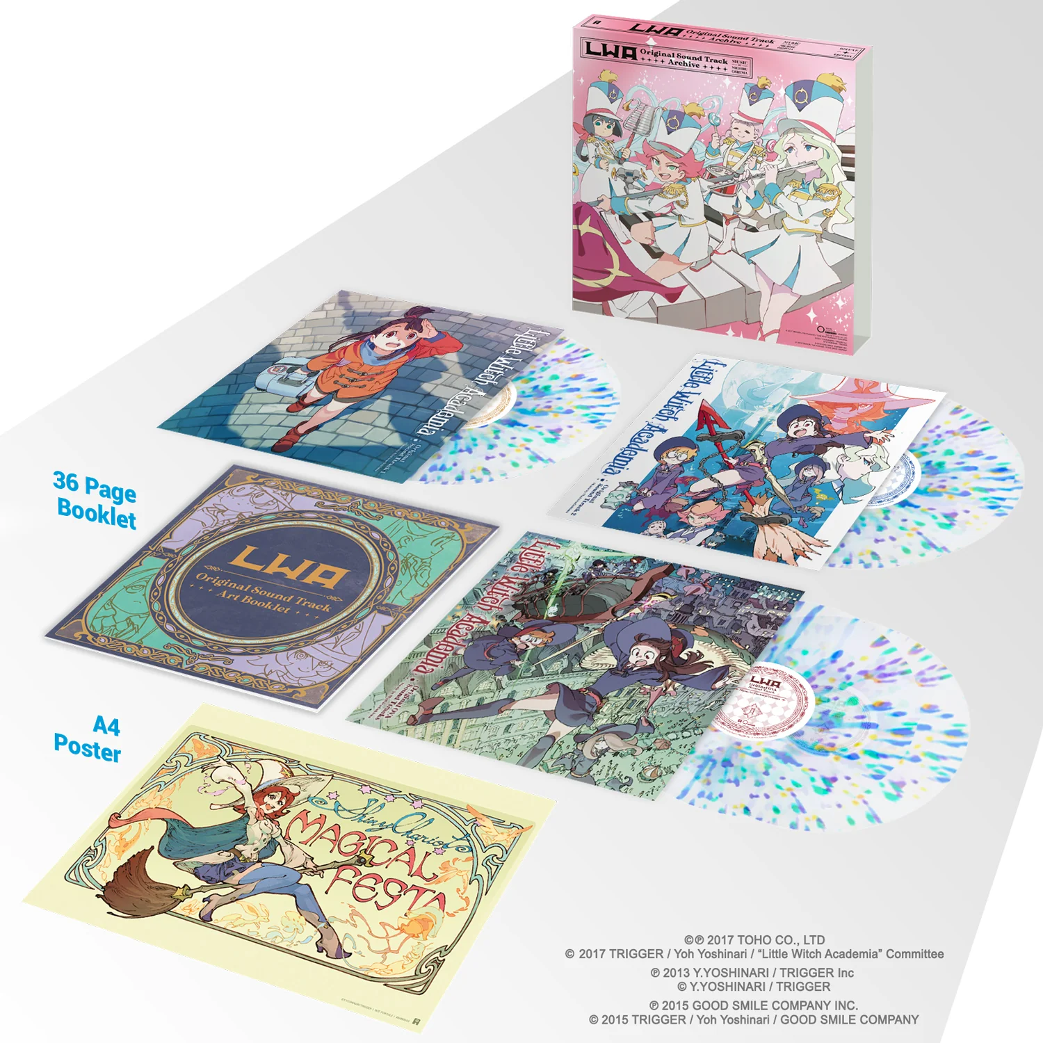 Little Witch Academia (Original Soundtrack Archive) Vinyl Box Set [Import] - Image 3
