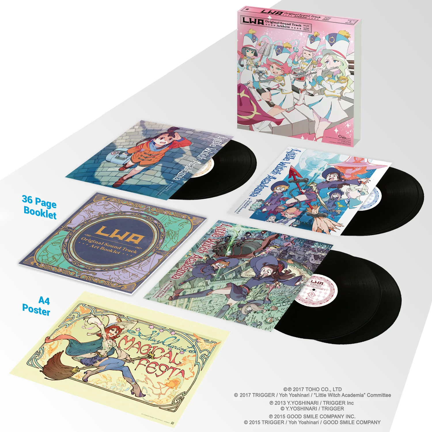 Little Witch Academia (Original Soundtrack Archive) Vinyl Box Set [Import] - Image 5