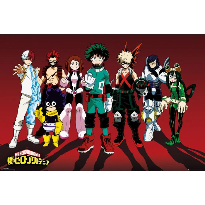 My Hero Academia - Line Up [Poster]
