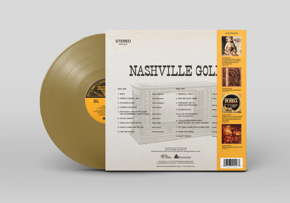 Nashville Gold: Hayseed Delirium From The Boob Tube Golden Age (1956-1975) [Import] - Image 3