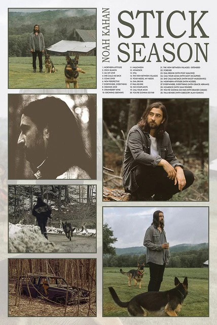 Noah Kahan - Stick Season Album Cover [Poster]