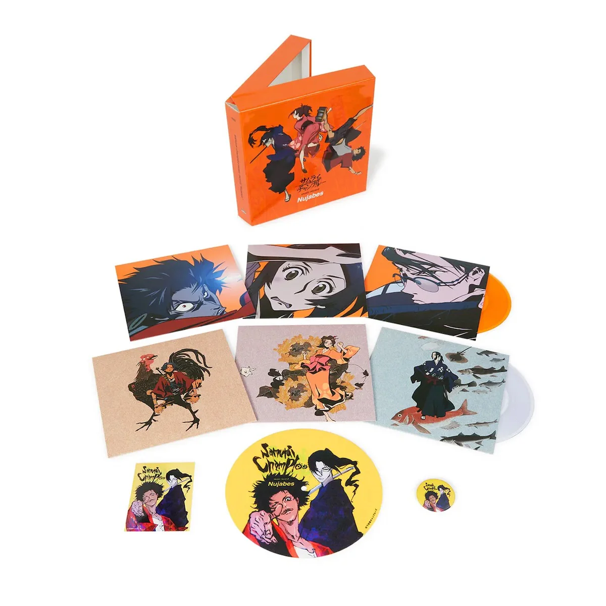 Samurai Champloo Music Record [7" Box Set] [Japanese Import] - Image 2