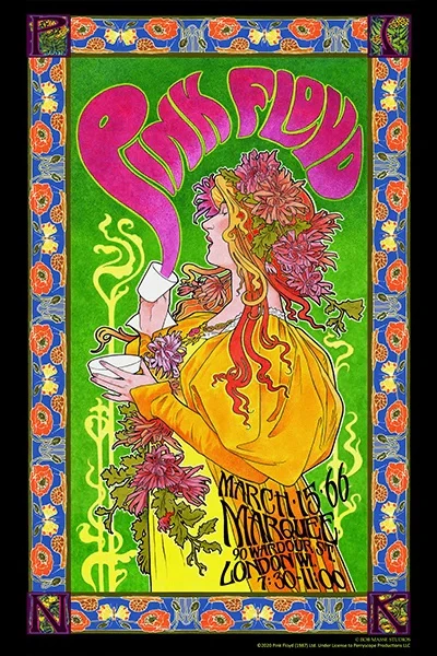 Pink Floyd - Marquee Club London Concert [Poster]
