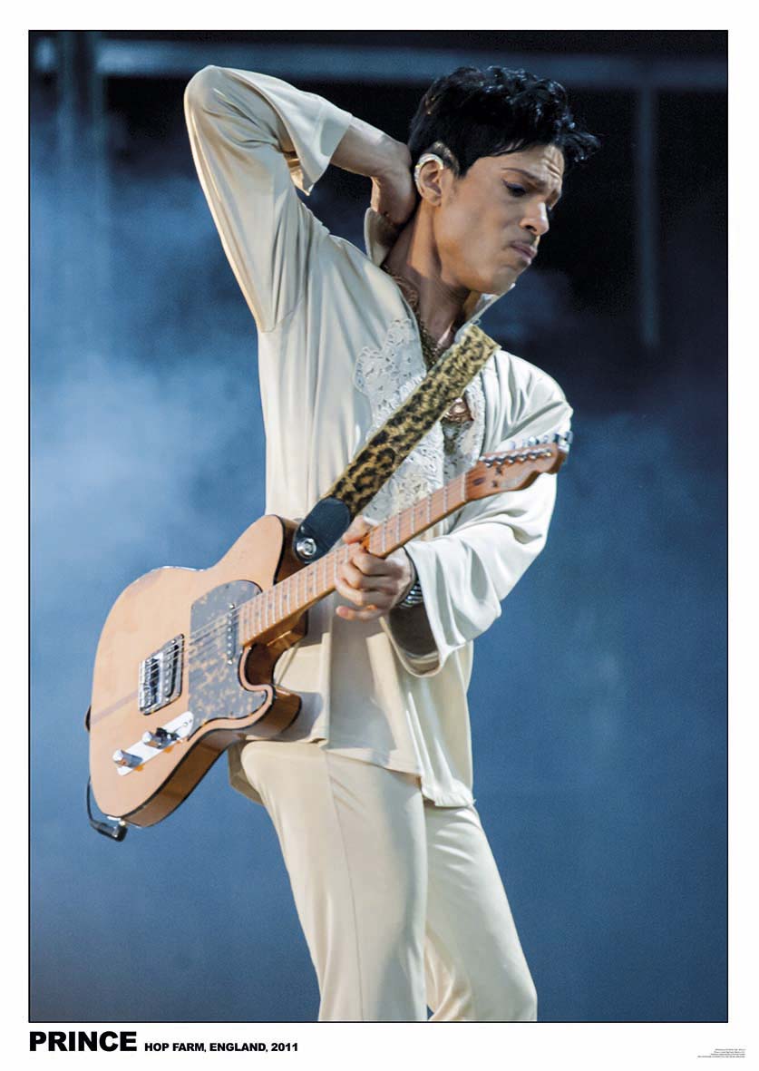PRINCE - Live On Stage 2011 [Poster]