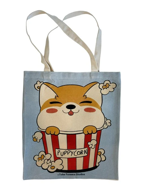 Puppycorn Tote Bag