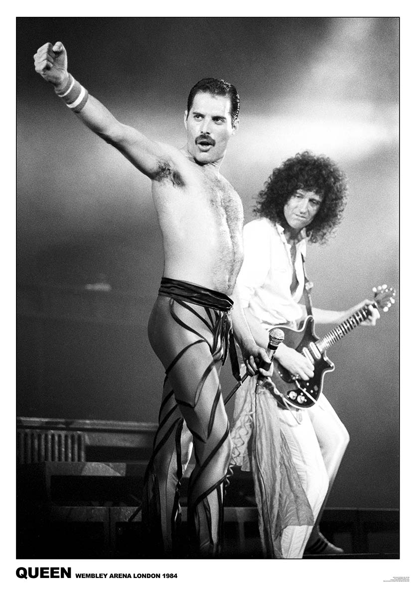Queen Wembley Arena 1984 [Poster]