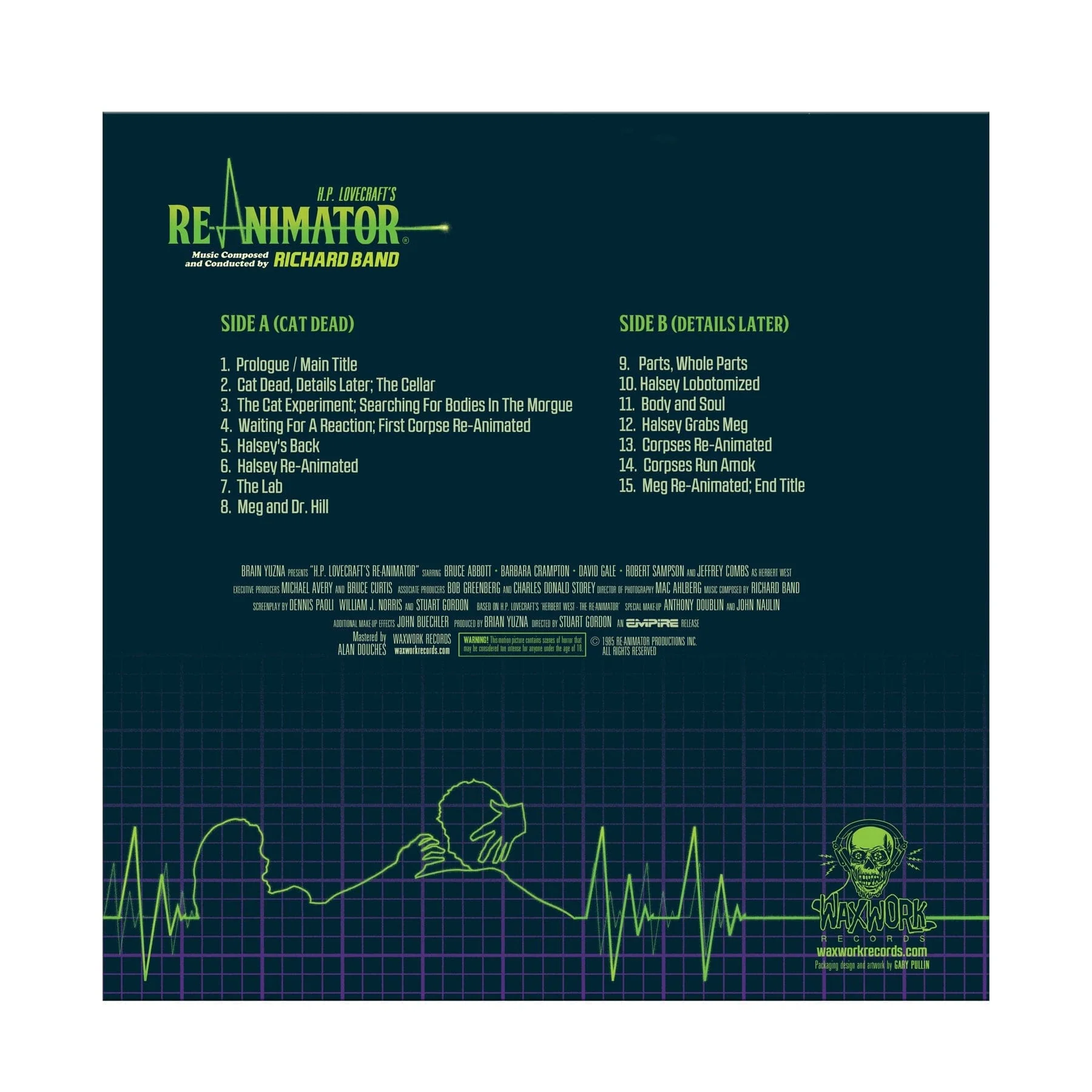 Re-Animator (Original Motion Picture Score) - Image 6