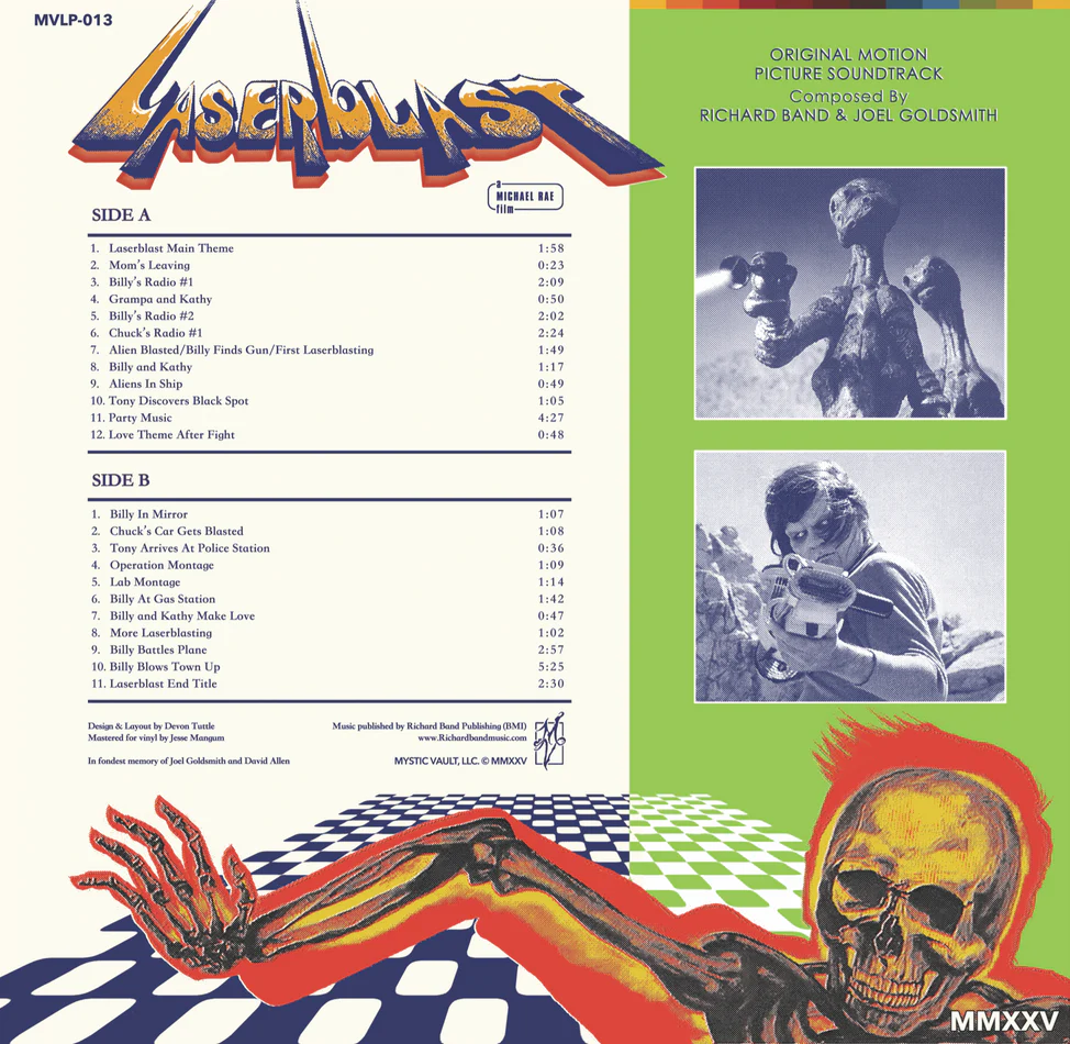Laserblast (Original Motion Picture Soundtrack) - Image 3