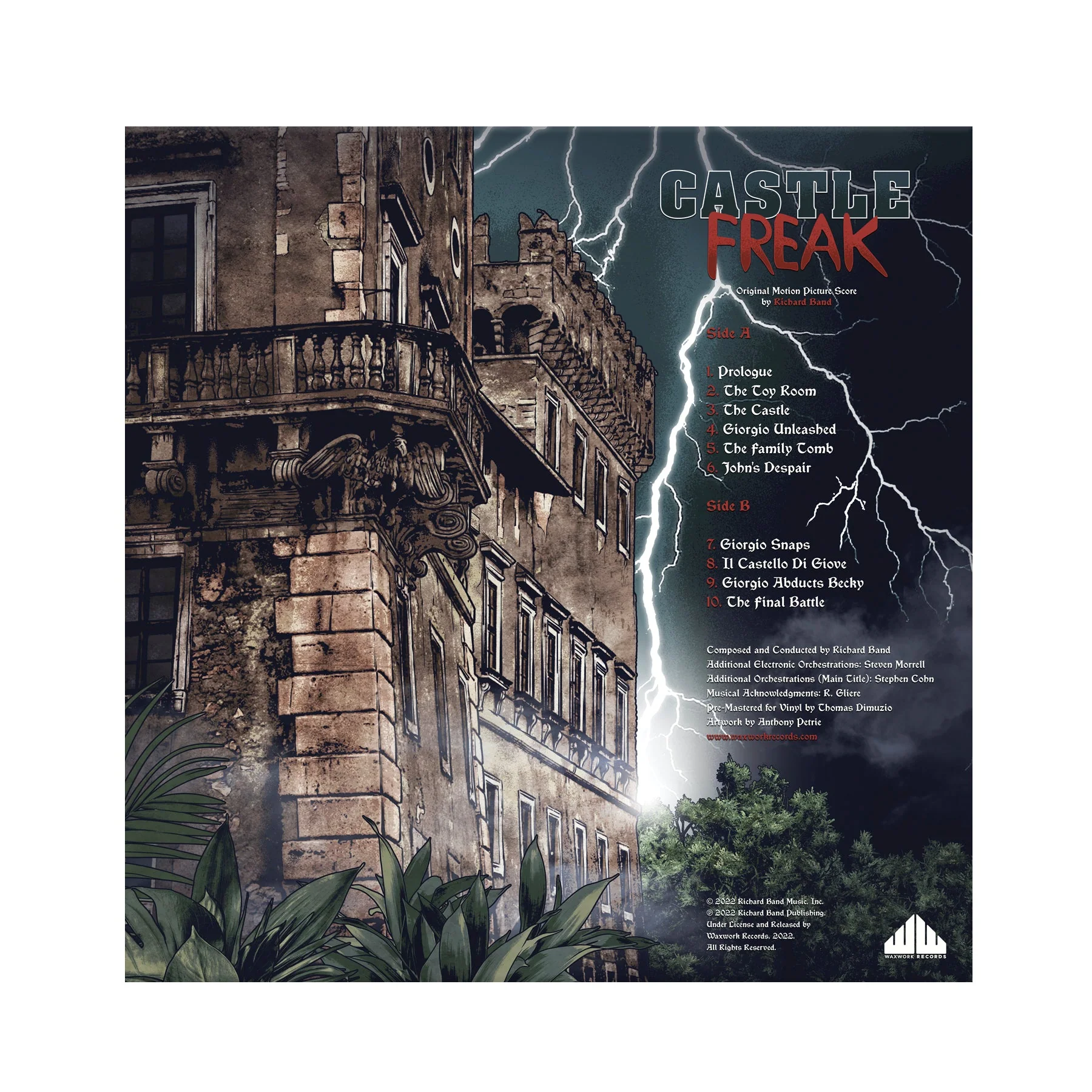 Castle Freak (Original Motion Picture Soundtrack) - Image 4