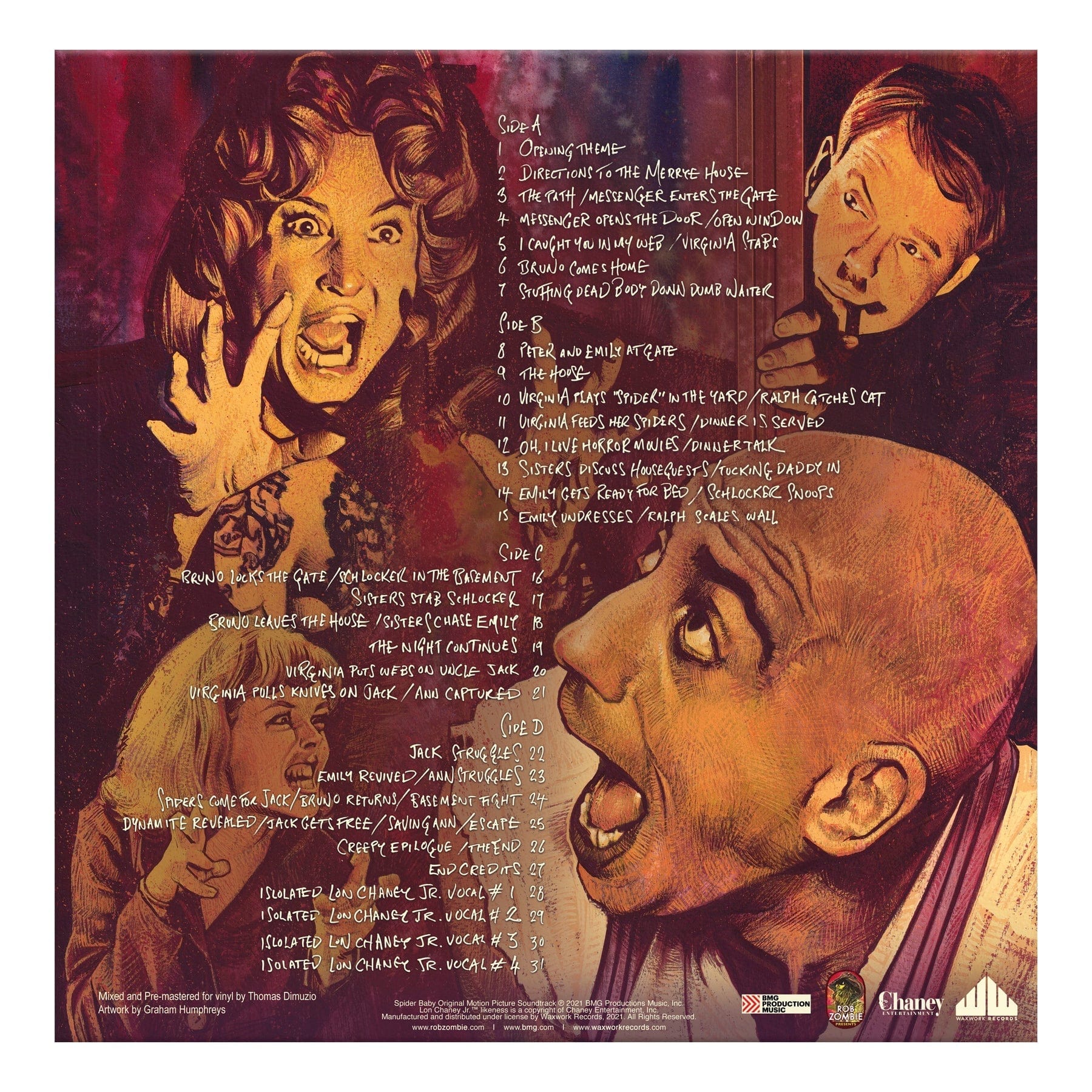 Rob Zombie Presents Spider Baby (Original Motion Picture Soundtrack) - Image 5