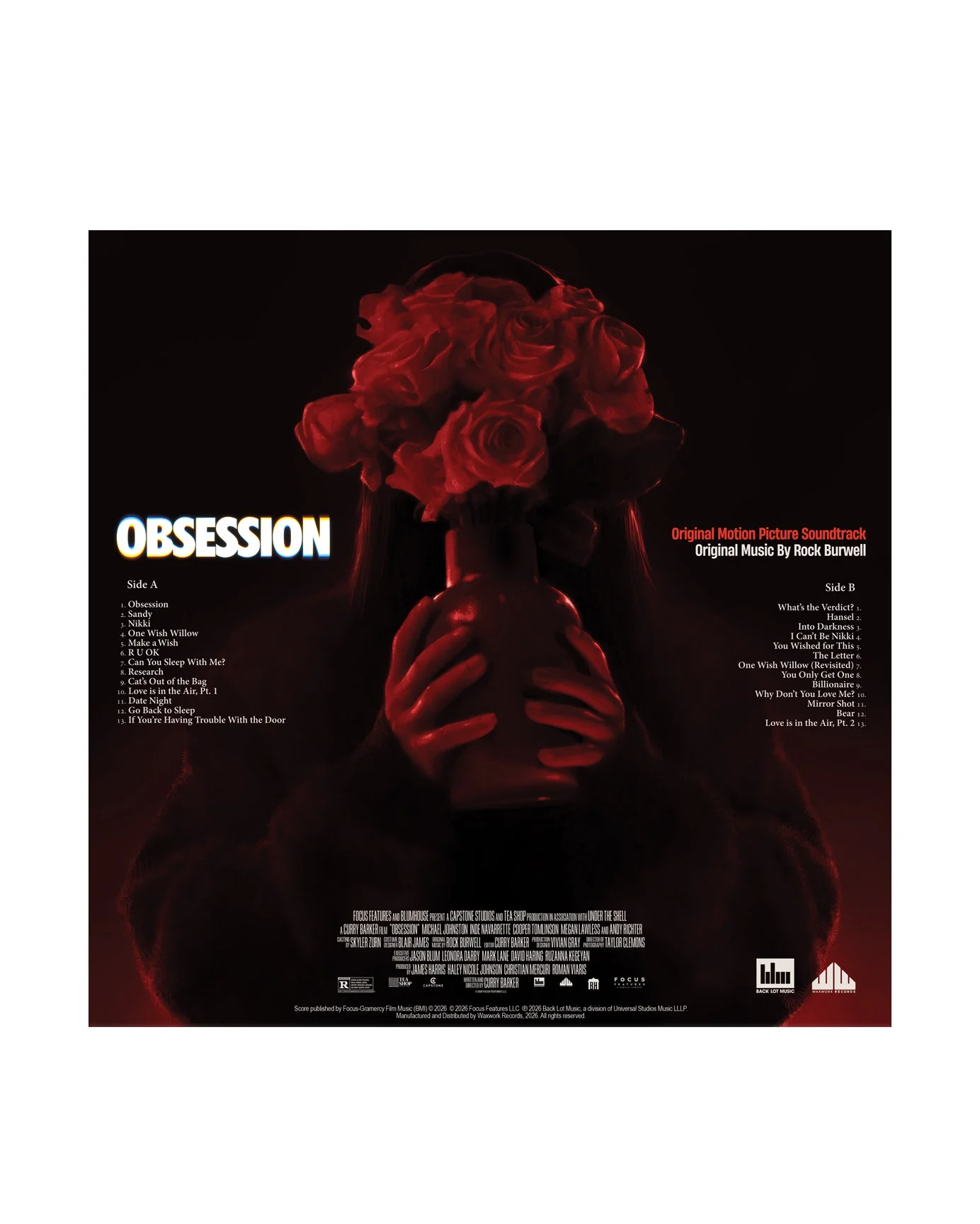Obsession (Original Motion Picture Soundtrack) - Image 6
