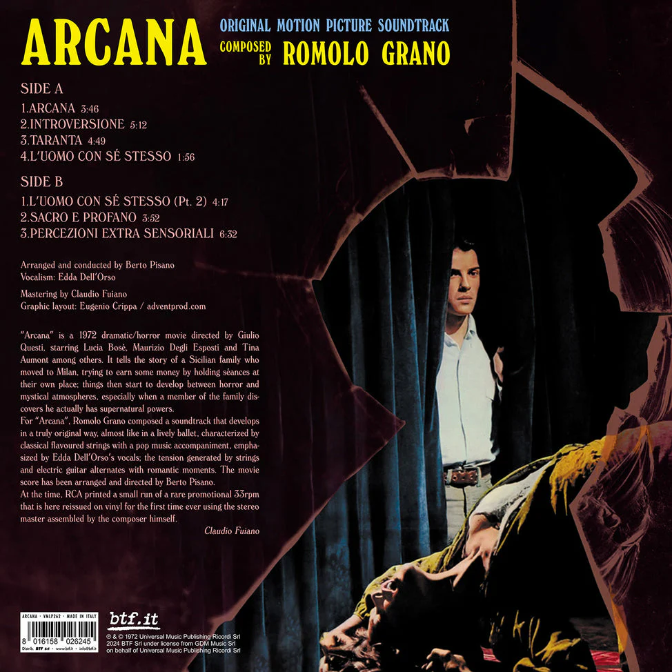 Arcana (Original Motion Picture Soundtrack) (2025 RSD Unofficial Release) [Import] - Image 3