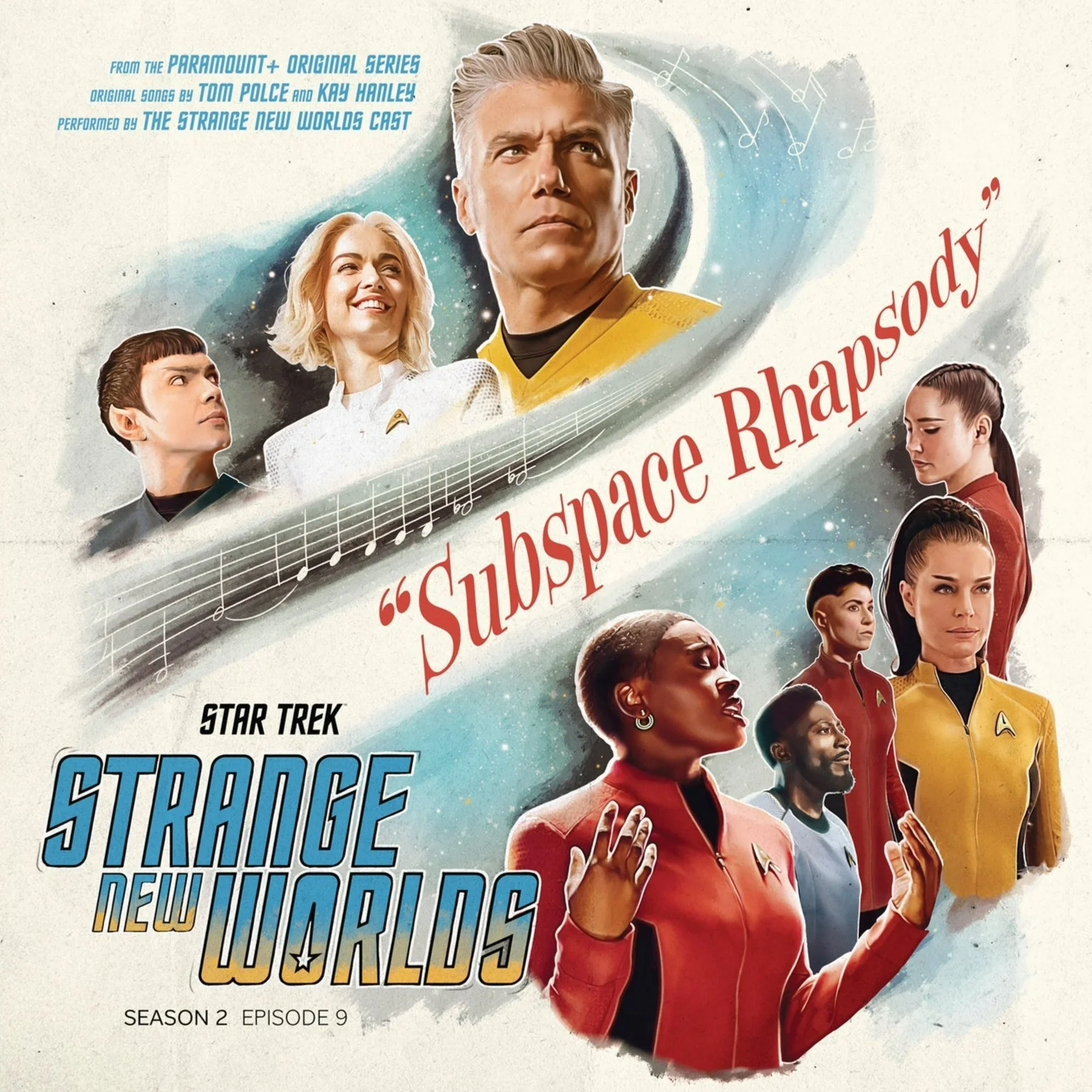Star Trek Strange New Worlds 'Subspace Rhapsody' (Original Series Soundtrack) [Import]
